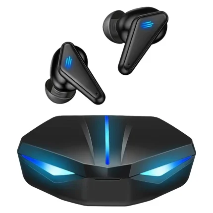 هدفون بلوتوثی مدل K55 با قابلیت حذف نویز (ANC)، درگاه شارژ USB Type-C، دارای کنترل لمسی روی گوشی‌ها، حالت Gaming